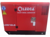 Дизельный генератор Leega LDG12 LS в кожухе