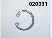 Кольцо стопорное пальца поршневого KM186F/Retainer ring